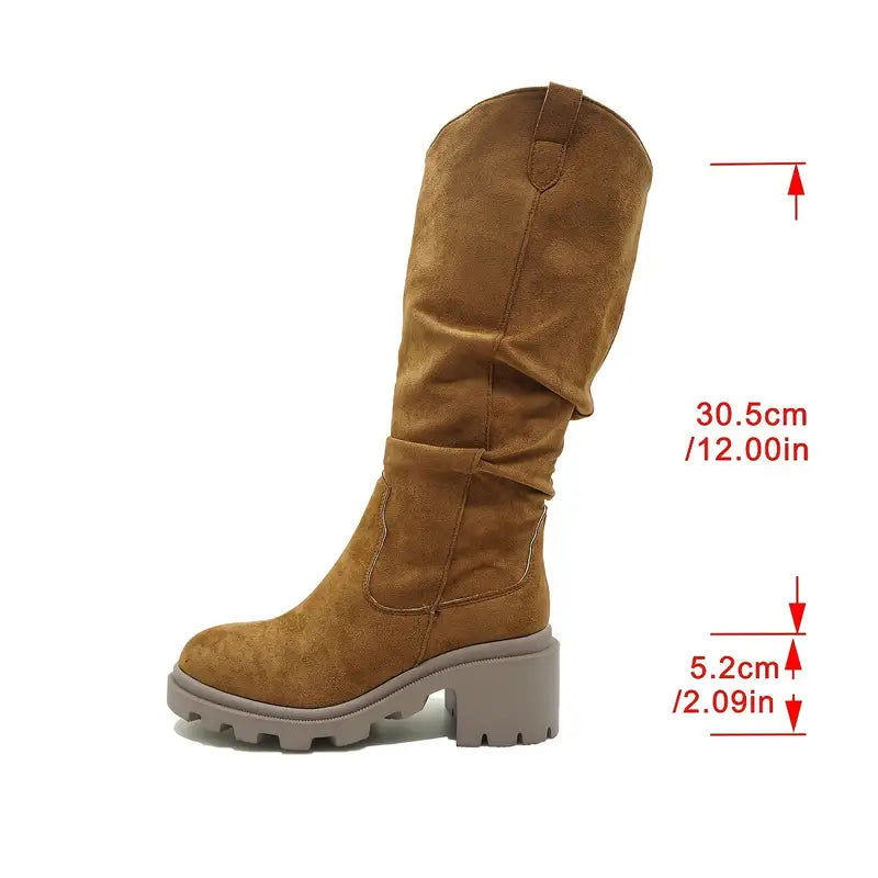 Chic Women's Mid-Calf Boots