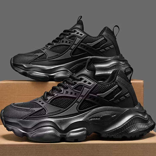 Men's Black Athletic Sneakers