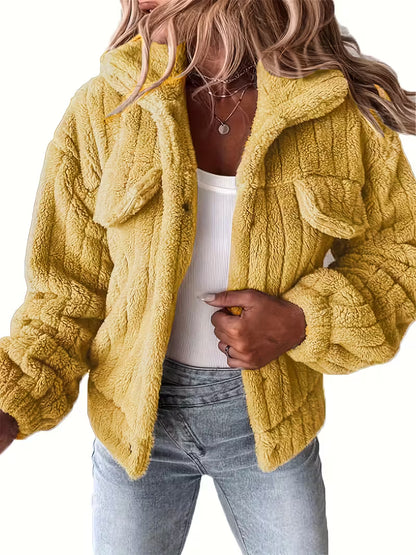 Women's Realistic Teddy Bear Jacket