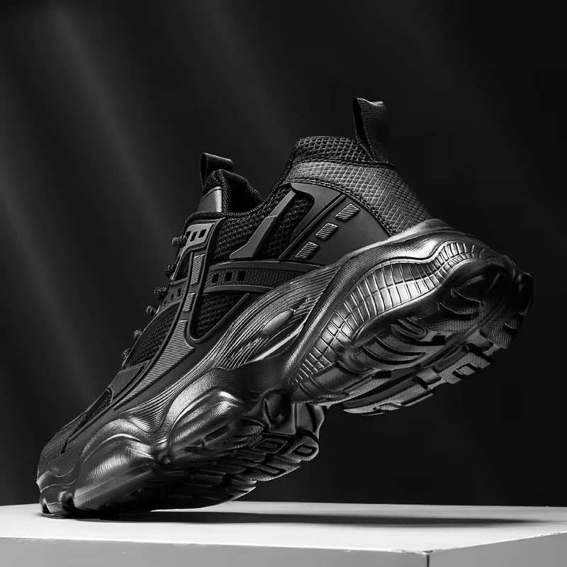 Men's Black Athletic Sneakers