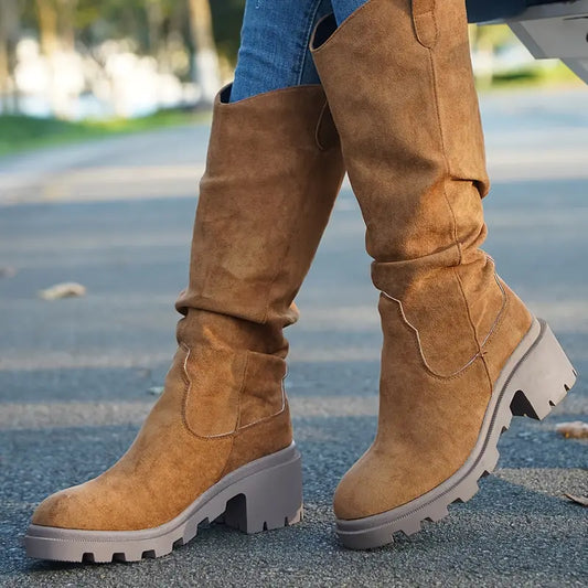 Chic Women's Mid-Calf Boots