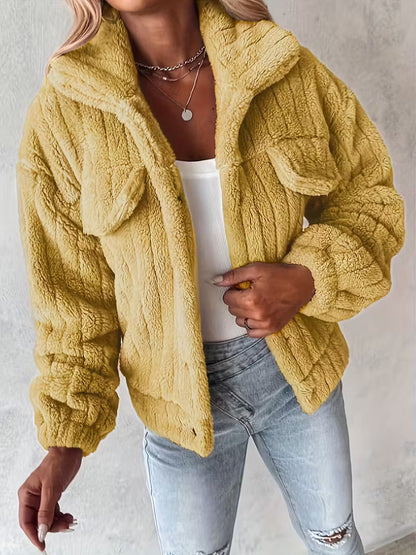 Women's Realistic Teddy Bear Jacket