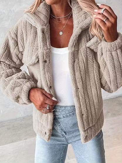 Women's Realistic Teddy Bear Jacket