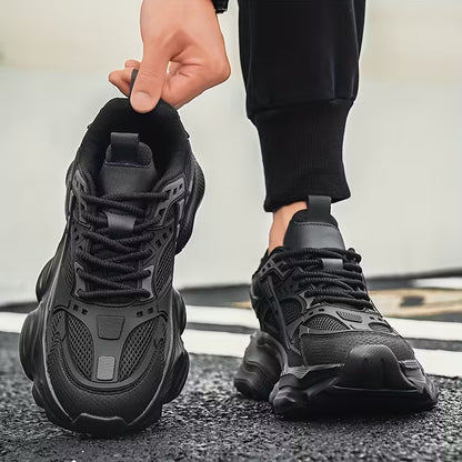 Men's Black Athletic Sneakers
